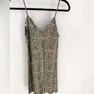 Zara dress, green color